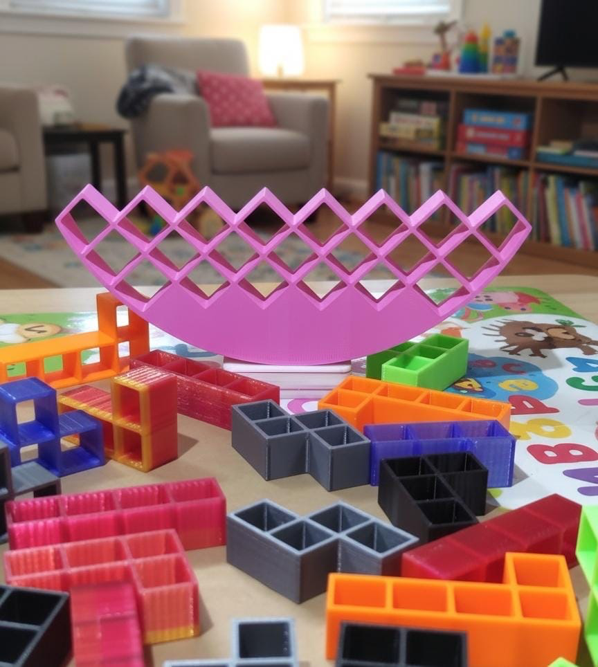 Tetra Tower | Stacking Blocks | Balance Game