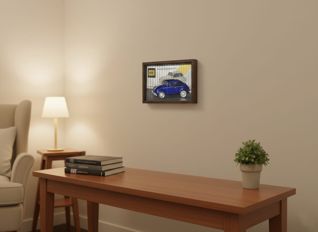 Customized Dual-View Photo Frame (A4 Size)